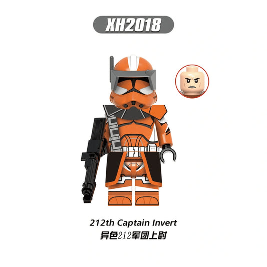 212th Attack Battalion Clone Trooper Minifigures XH2018 Compatible With Lego