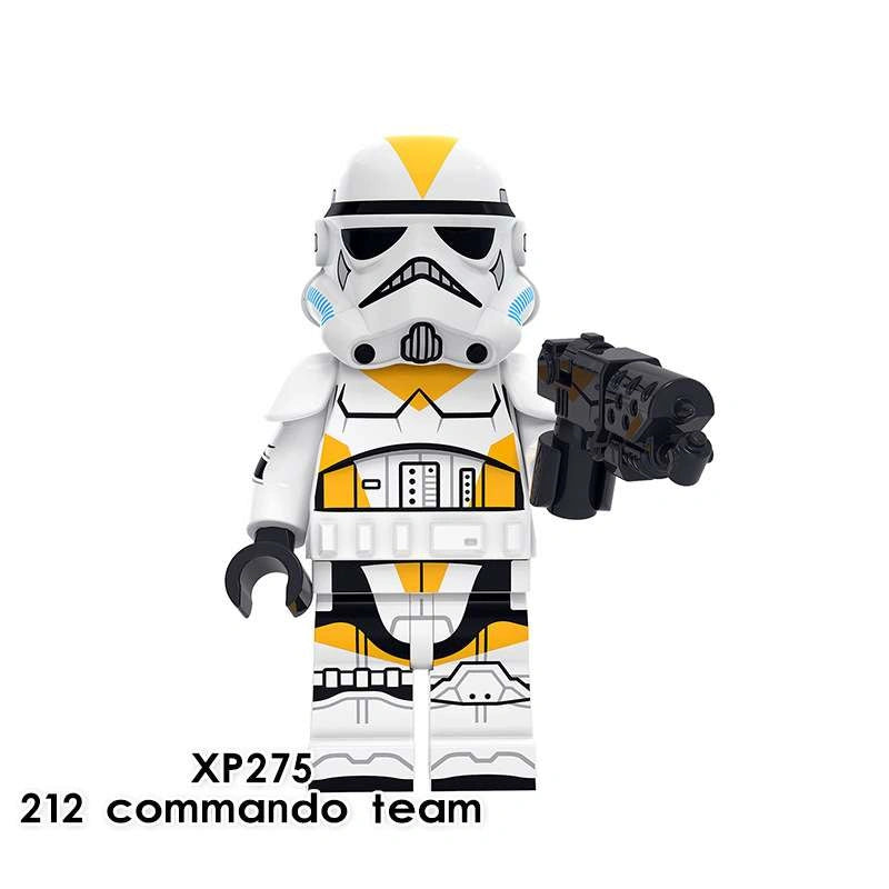 212th Attack Battalion Stormtrooper Minifigures XP-275 Compatible With Lego