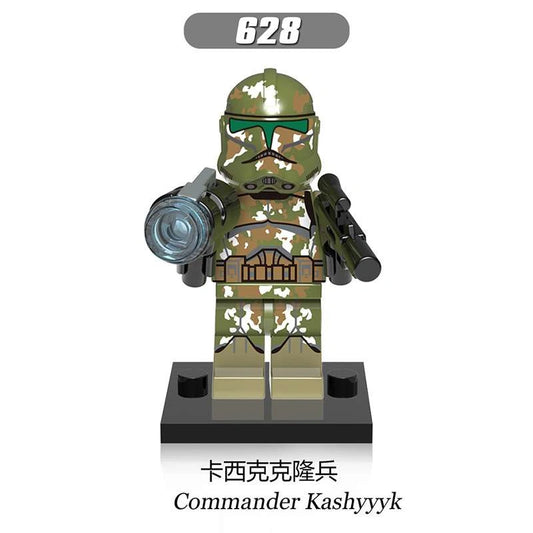 41st Kashyyyk Clone Trooper Minifigures XH628 Compatible With Lego