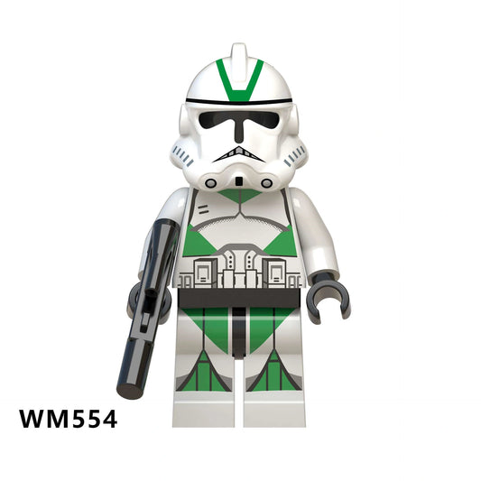 442nd Siege Battalion Clone Trooper Minifigures WM554 Compatible With Lego