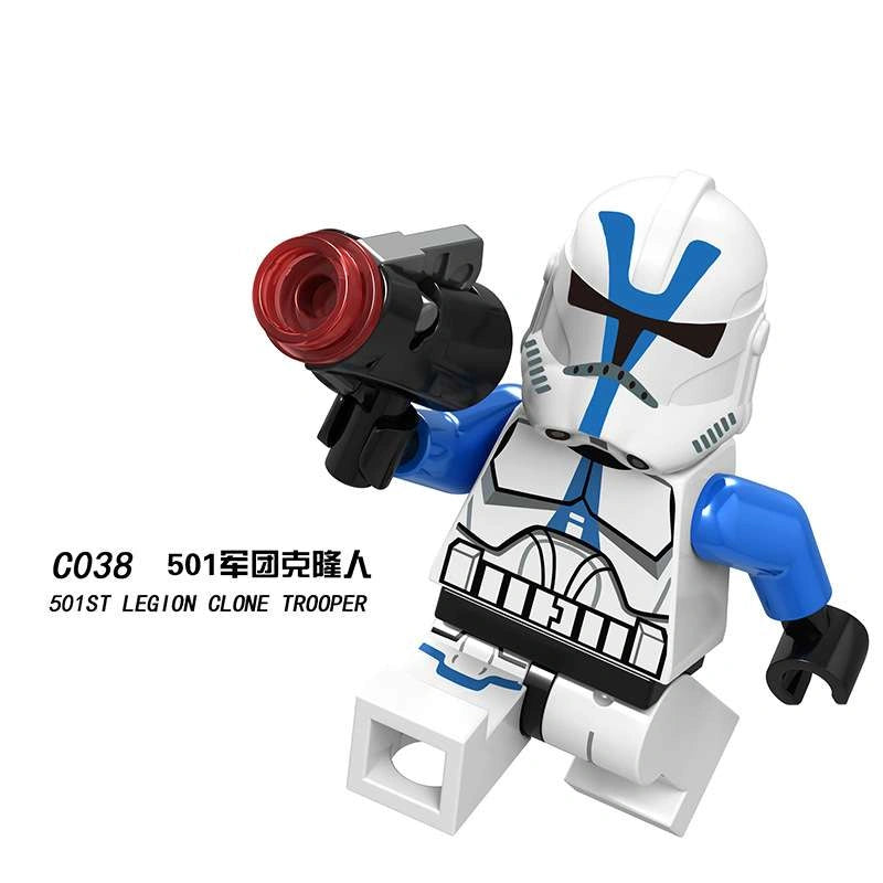 501st Legion Clone Trooper Minifigures C038 Compatible With Lego