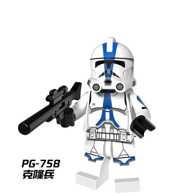 501st Legion Clone Trooper Minifigures PG-758 Compatible With Lego