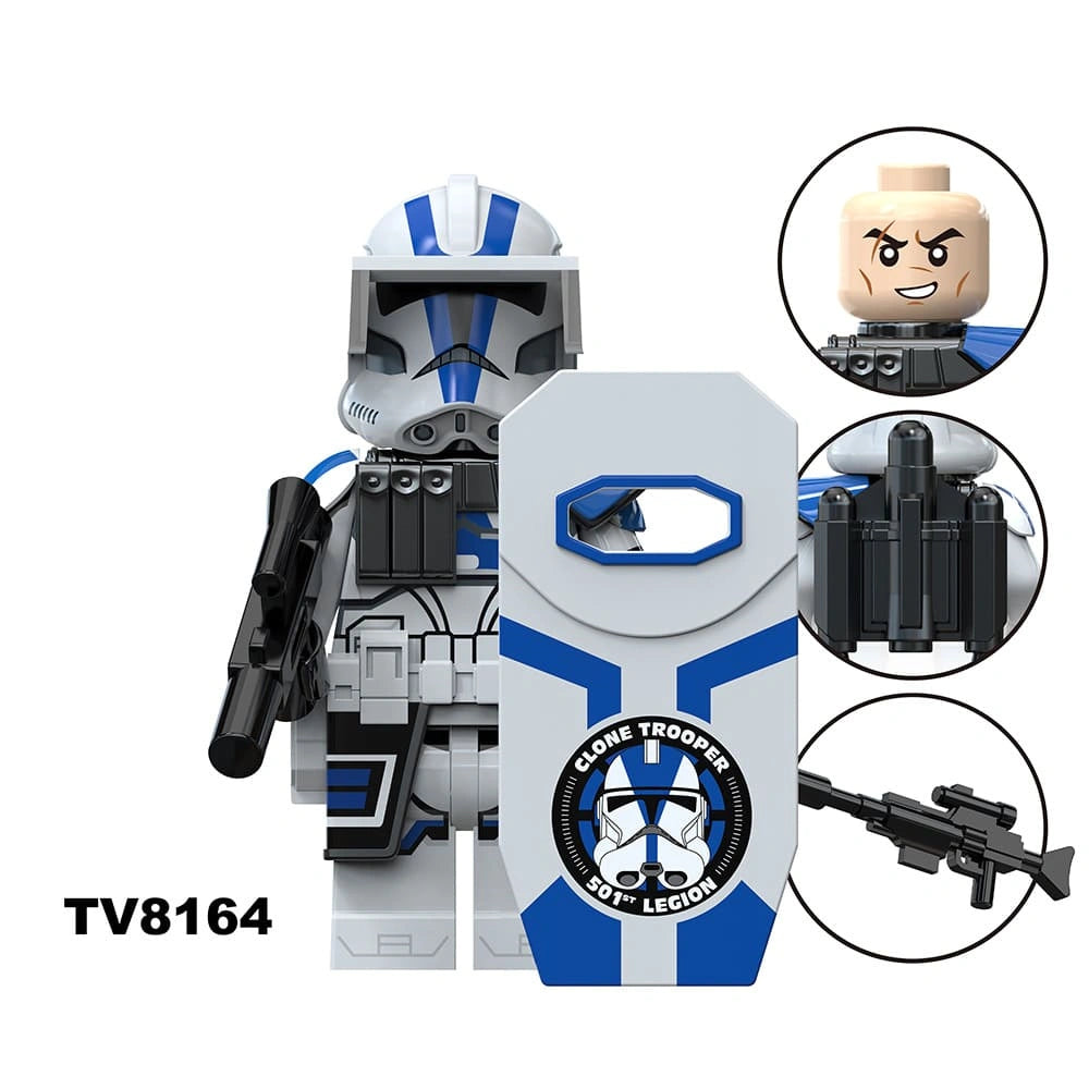 Clone Trooper Minifigures TV8164 Compatible With Lego