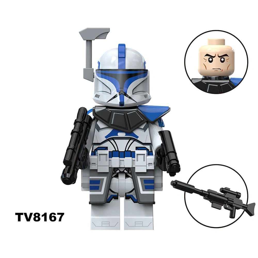 Clone Trooper Minifigures TV8167 Compatible With Lego