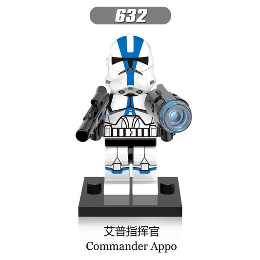 501st Legion Clone Trooper Minifigures XH632 Compatible With Lego