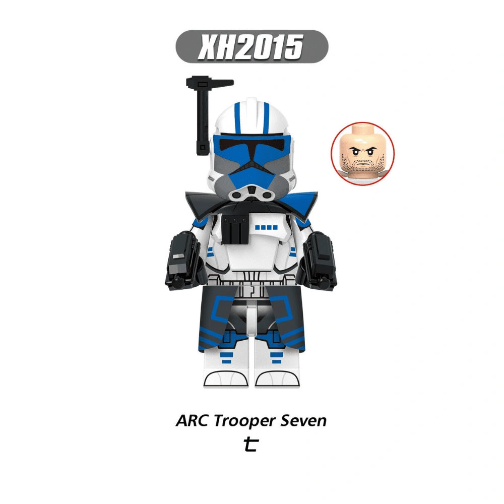 ARC Trooper Seven Minifigures XH2015 Compatible With Lego