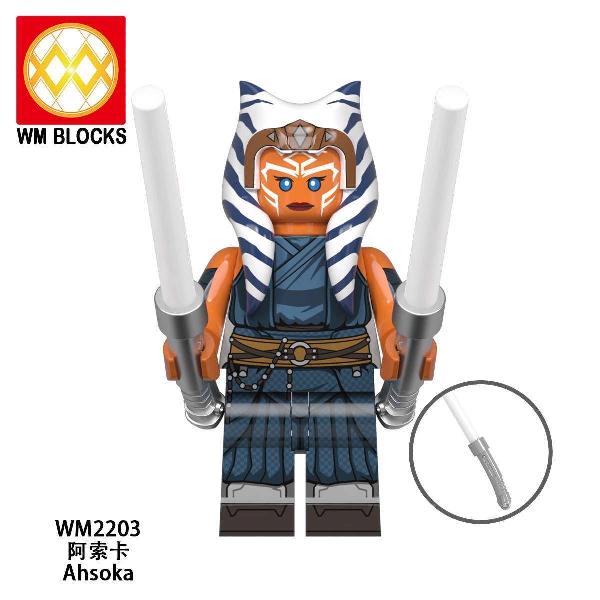 Ahsoka Tano Minifigures WM2203 Compatible With Lego