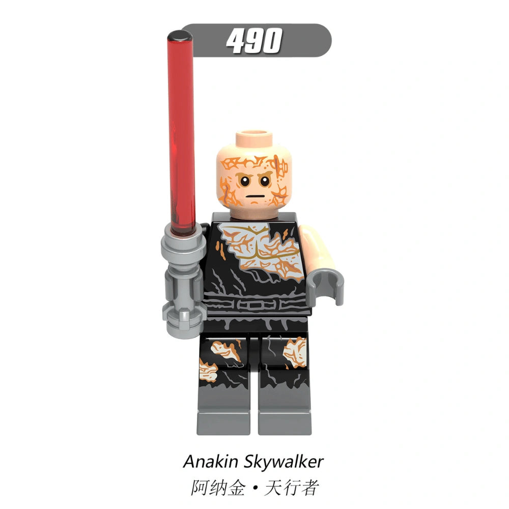 Anakin Skywalker Minifigures XH490 Compatible With Lego