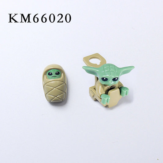 Baby Yoda Minifigures KM66020 Compatible With Lego