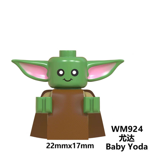 Baby Yoda Minifigures WM924 Compatible With Lego