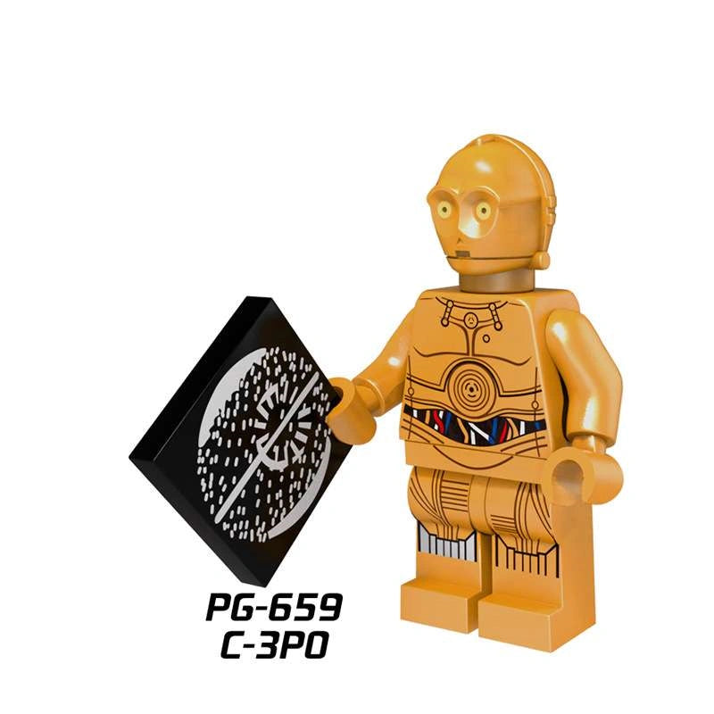 C-3PO Minifigures PG-659 Compatible With Lego