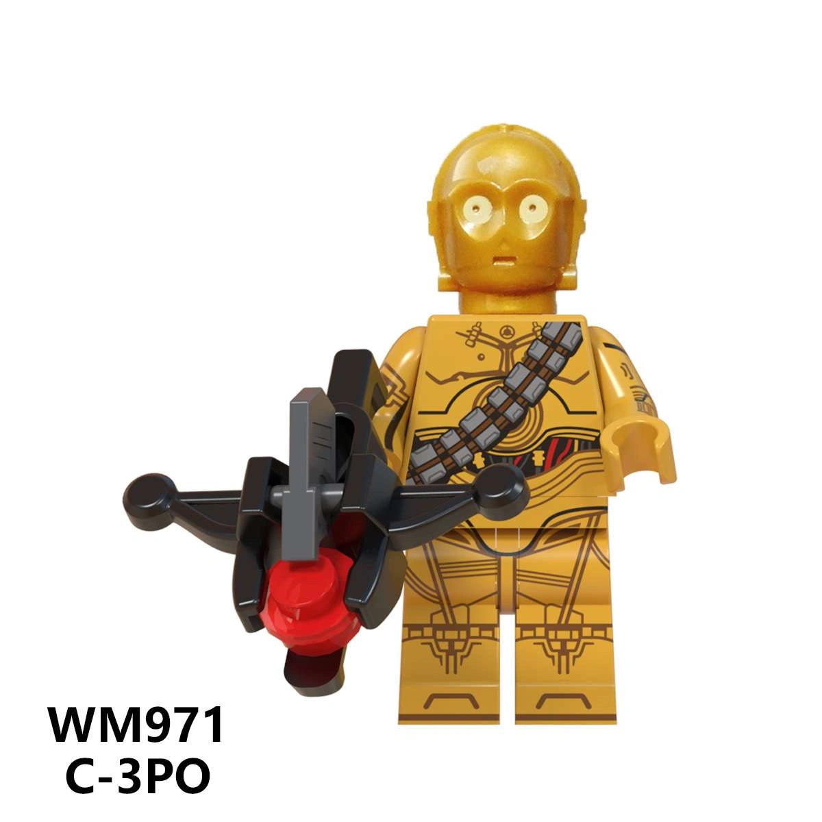 C-3PO Minifigures WM971 Compatible With Lego
