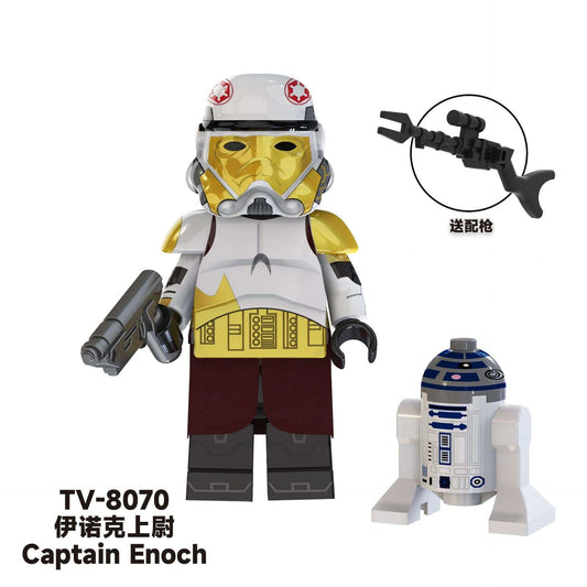 Captain Enoch Minifigures TV8070 Compatible With Lego