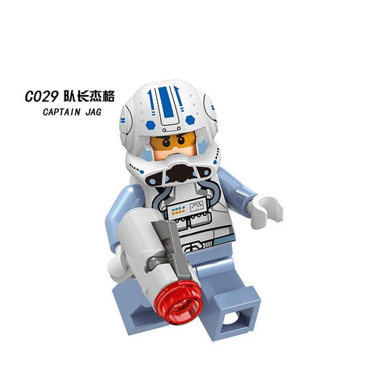 Captain Jag Minifigures C029 Compatible With Lego