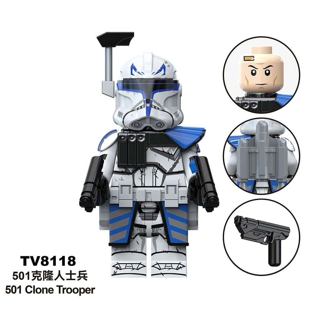 Captain Rex Minifigures TV8118 Compatible With Lego