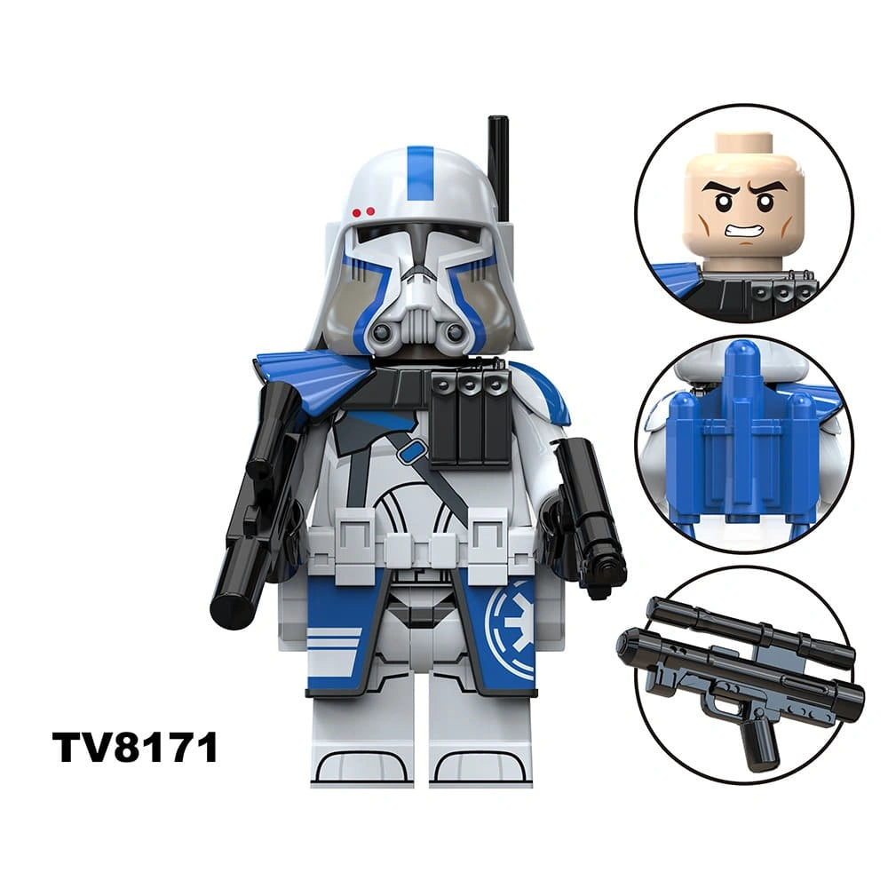 Clone Trooper Minifigures TV8171 Compatible With Lego