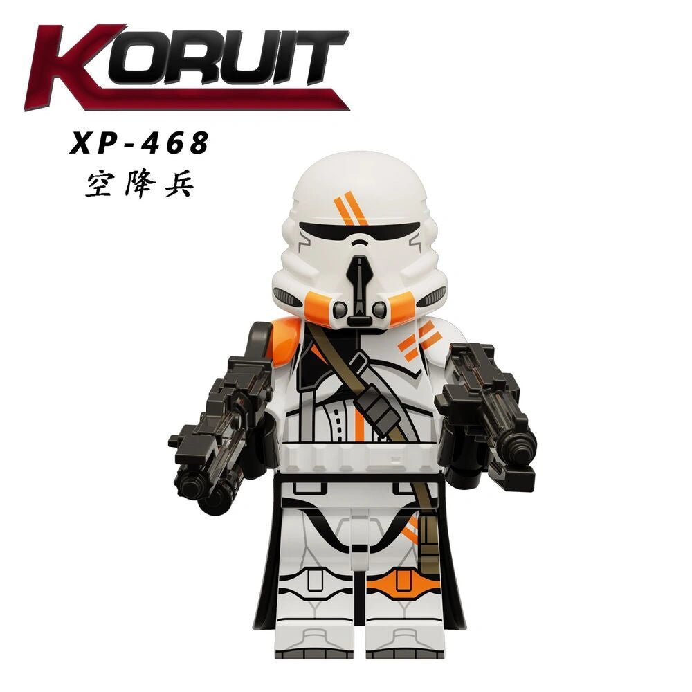 Clone Paratrooper Minifigures XP-468 Compatible With Lego