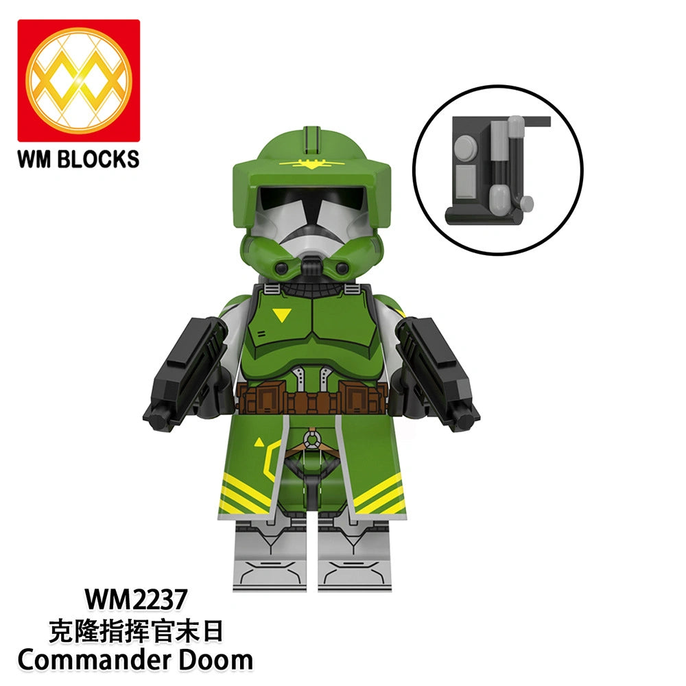 Commander Doom Minifigures WM2237 Compatible With Lego