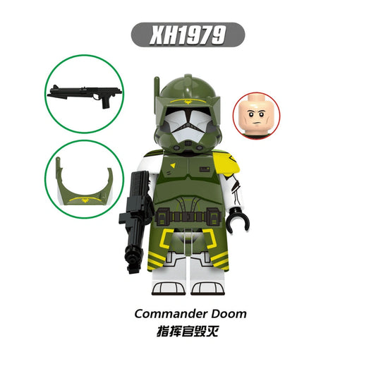 Commander Doom Minifigures XH1979 Compatible With Lego