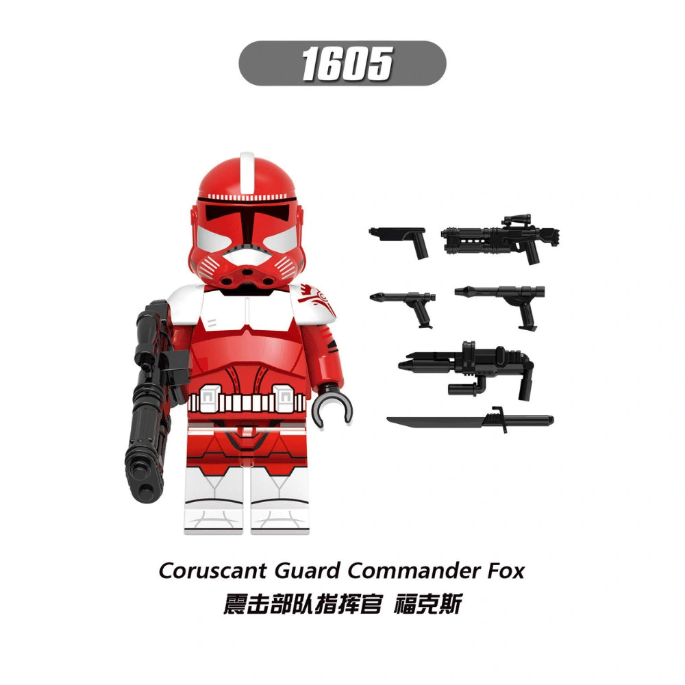 Commander Fox Minifigures XH1605 Compatible With Lego
