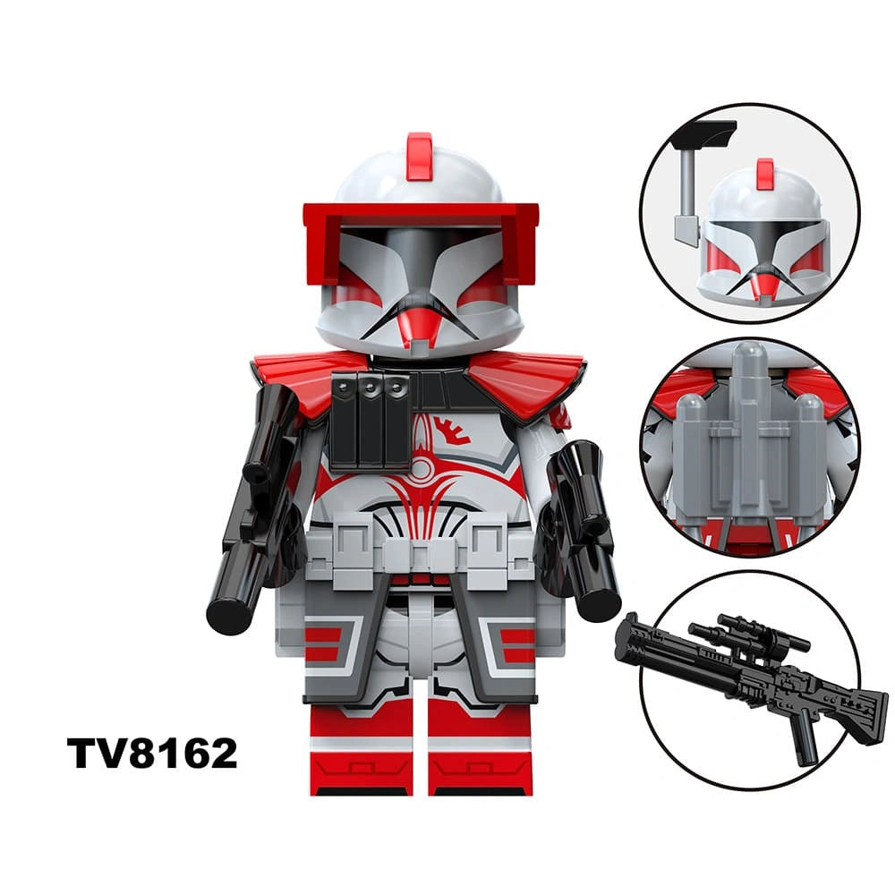 Commander Fox Minifigures TV8162 Compatible With Lego