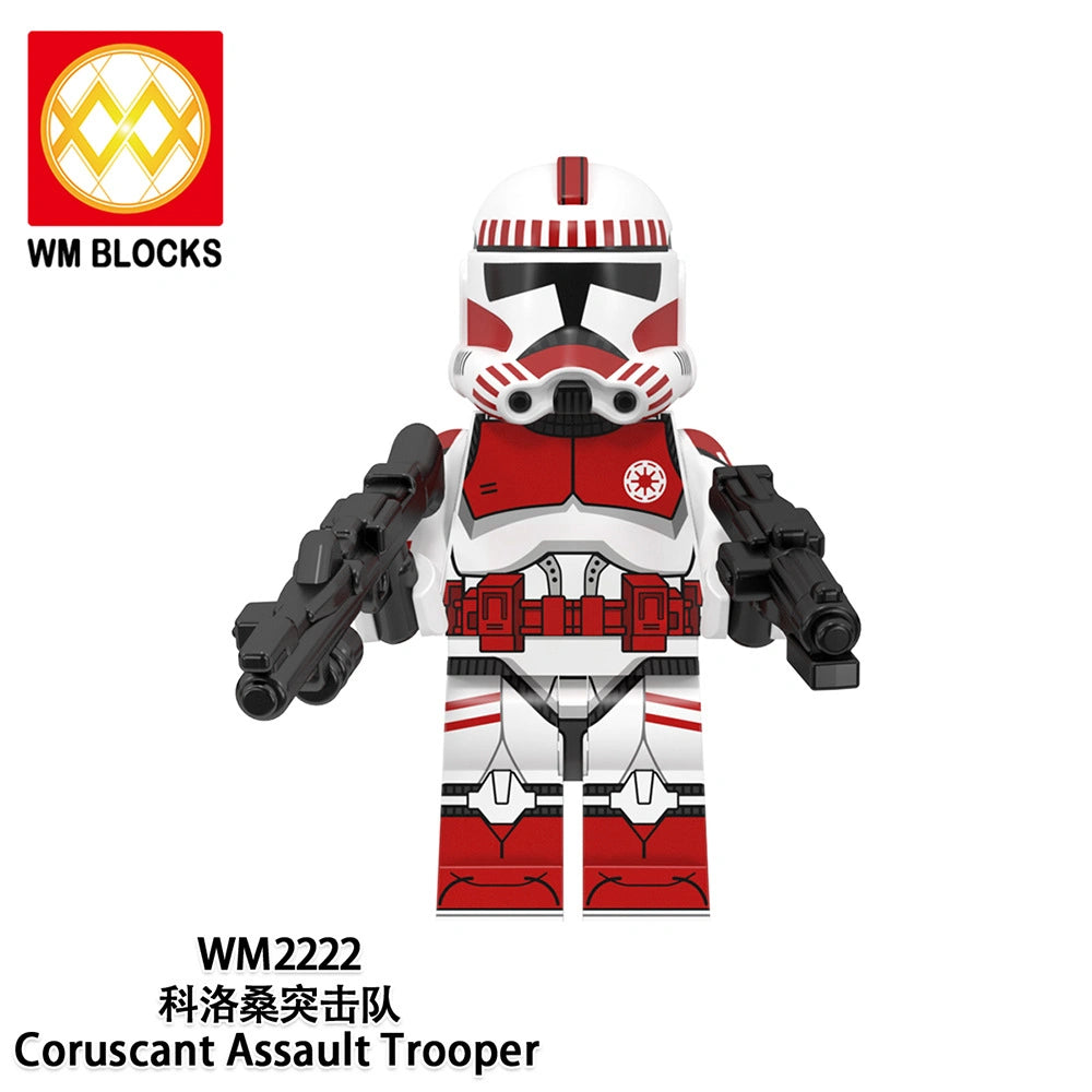 Coruscant Assault Trooper Minifigures WM2222 Compatible With Lego