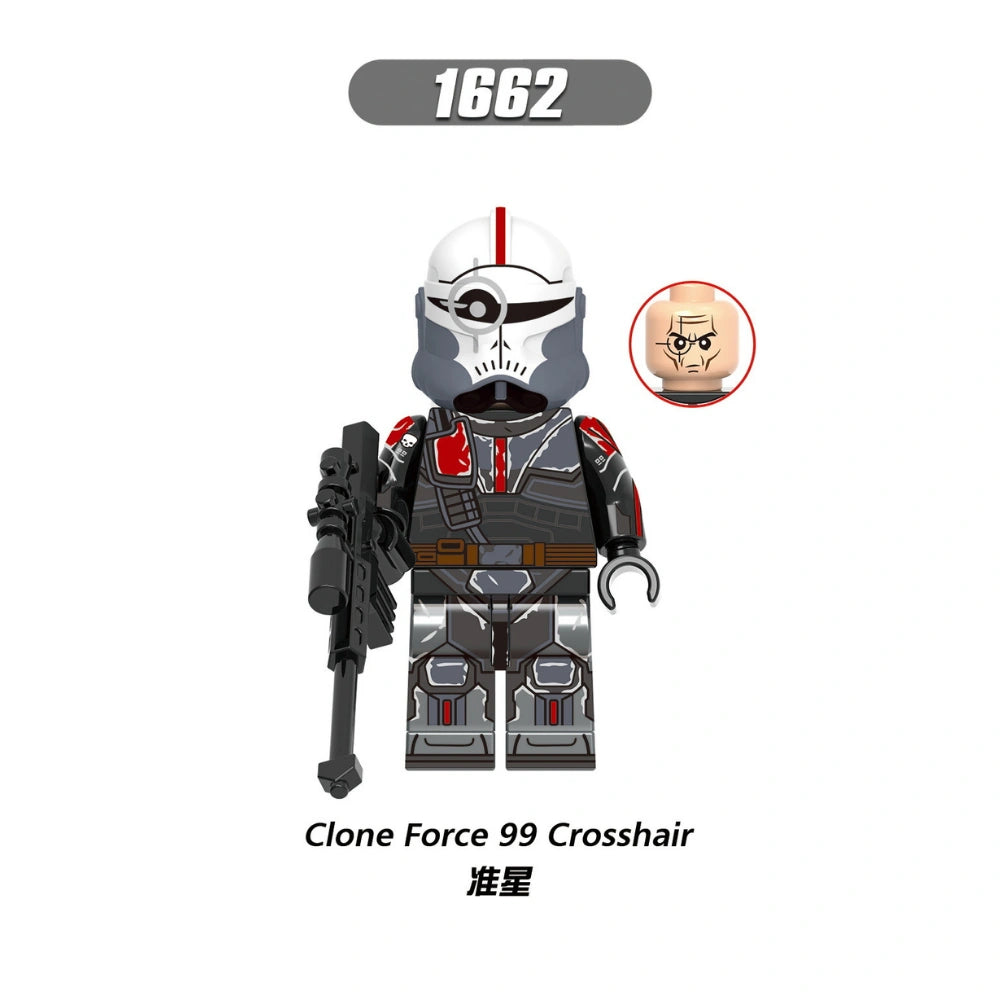 Crosshair Minifigures XH1662 Compatible With Lego