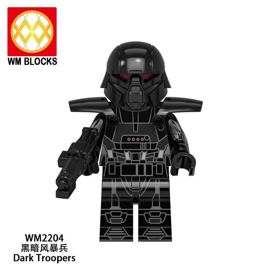Dark Trooper Minifigures WM2204 Compatible With Lego