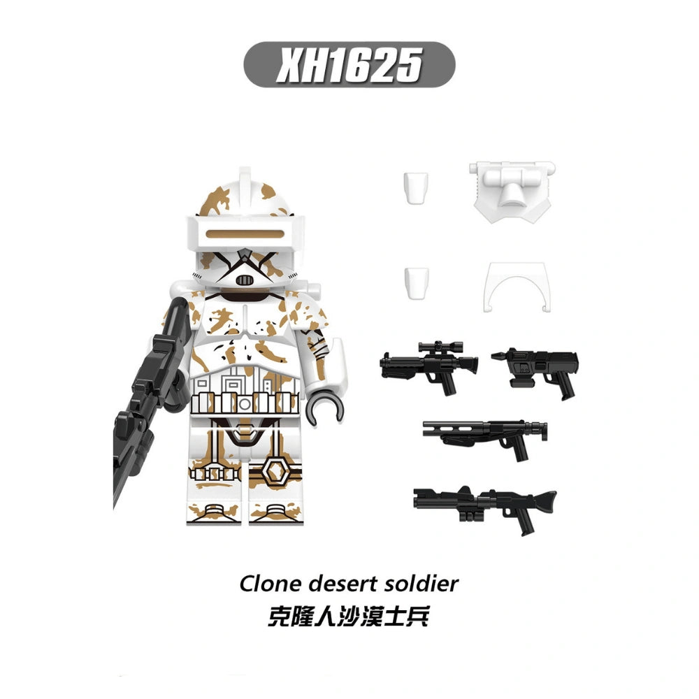 Desert Soldier Minifigures XH1625 Compatible With Lego