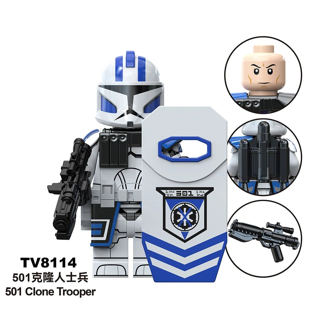 Echo Minifigures TV8114 Compatible With Lego