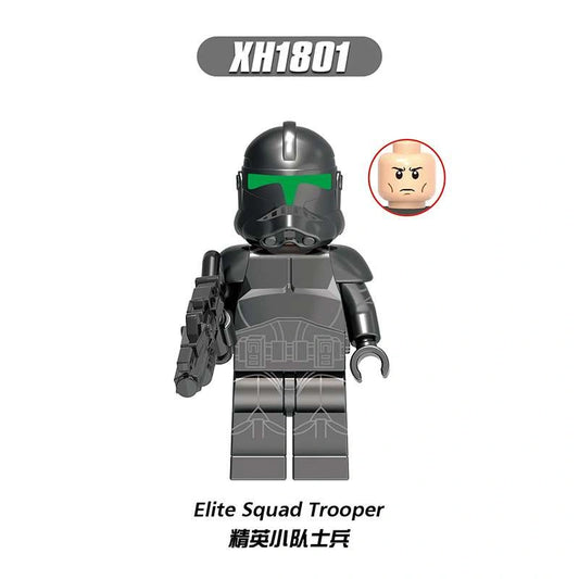 Elite Squad Trooper Minifigures XH1801 Compatible With Lego