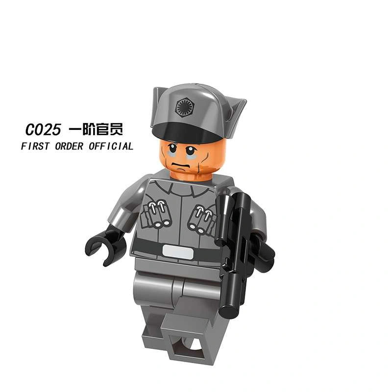 First Order Officer Minifigures C025 Compatible With Lego