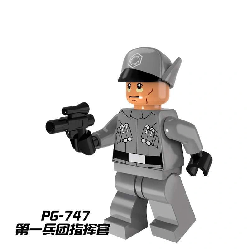 First Order Officer Minifigures PG-747 Compatible With Lego