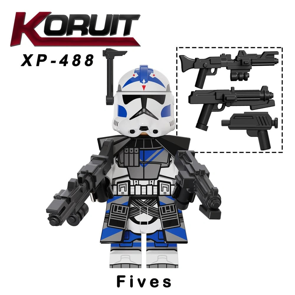 Fives Minifigures XP-488 Compatible With Lego