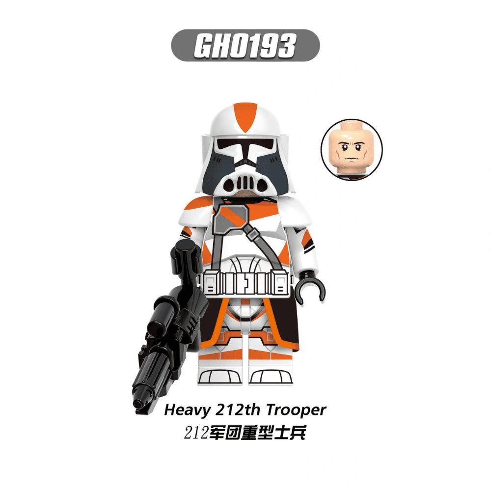 Heavy 212th Trooper Minifigures GH0193 Compatible With Lego