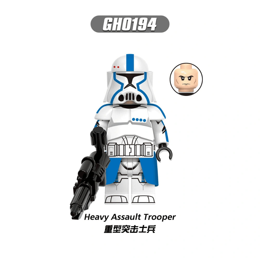 Heavy Assault Trooper Minifigures GH0194 Compatible With Lego