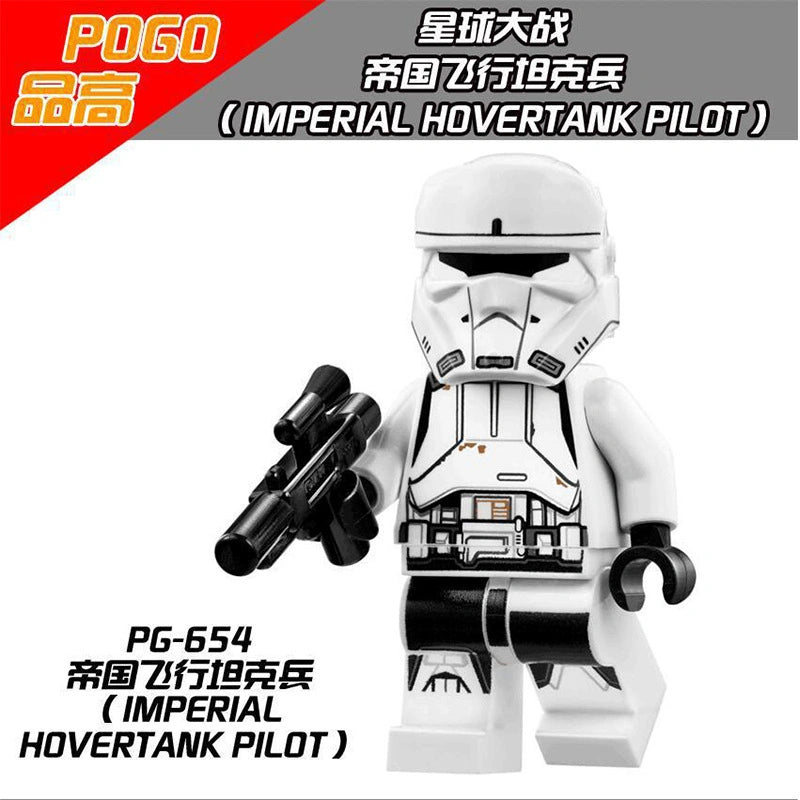 Imperial Hovertank Pilot Minifigures PG-654 Compatible With Lego