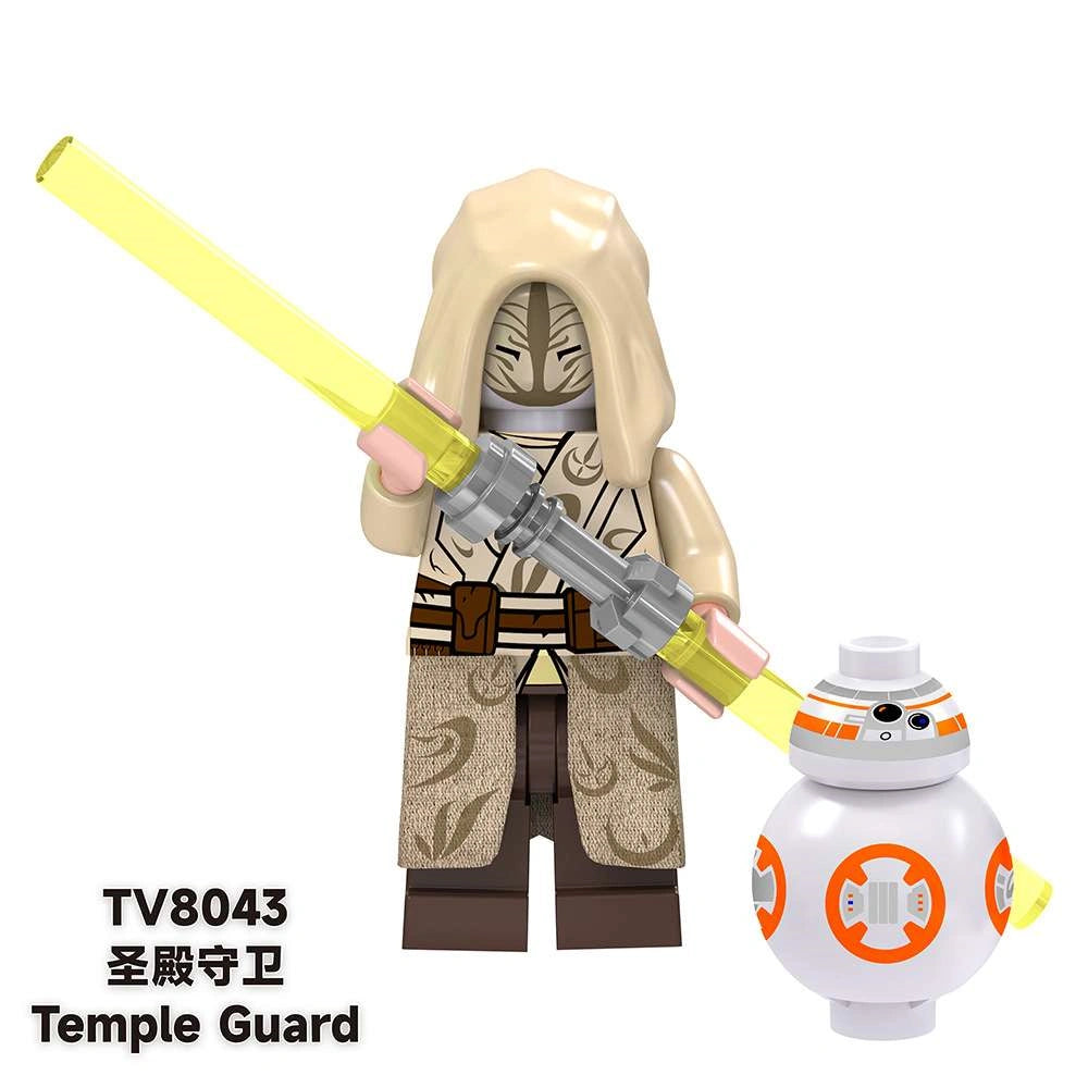Jedi Temple Guard Minifigures TV-8043 Compatible With Lego
