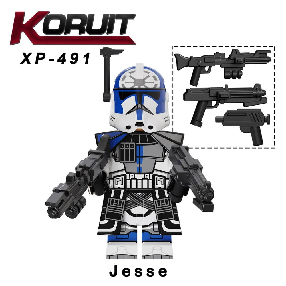 Jesse Minifigures XP-491 Compatible With Lego