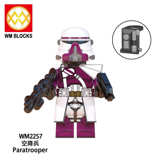 Paratrooper Minifigures WM2257 Compatible With Lego