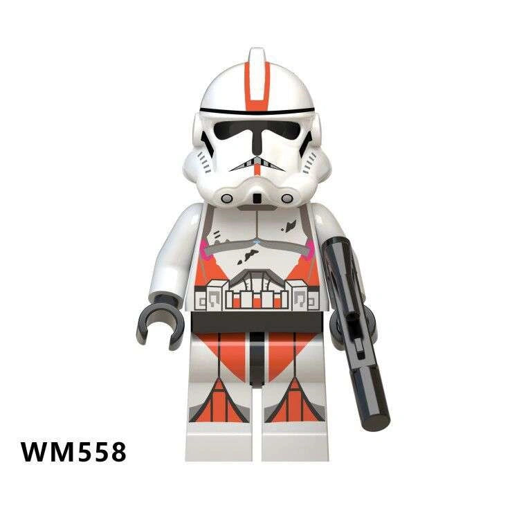 Phase 2 Clone Trooper Minifigures WM558 Compatible With Lego