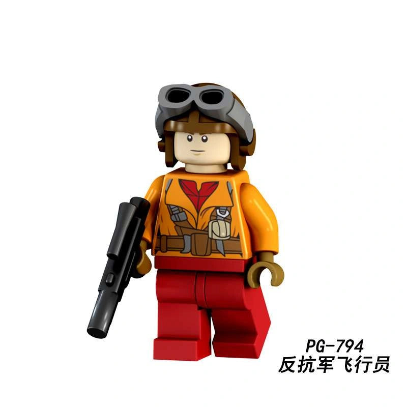 Rebel Pilot Minifigures PG-794 Compatible With Lego