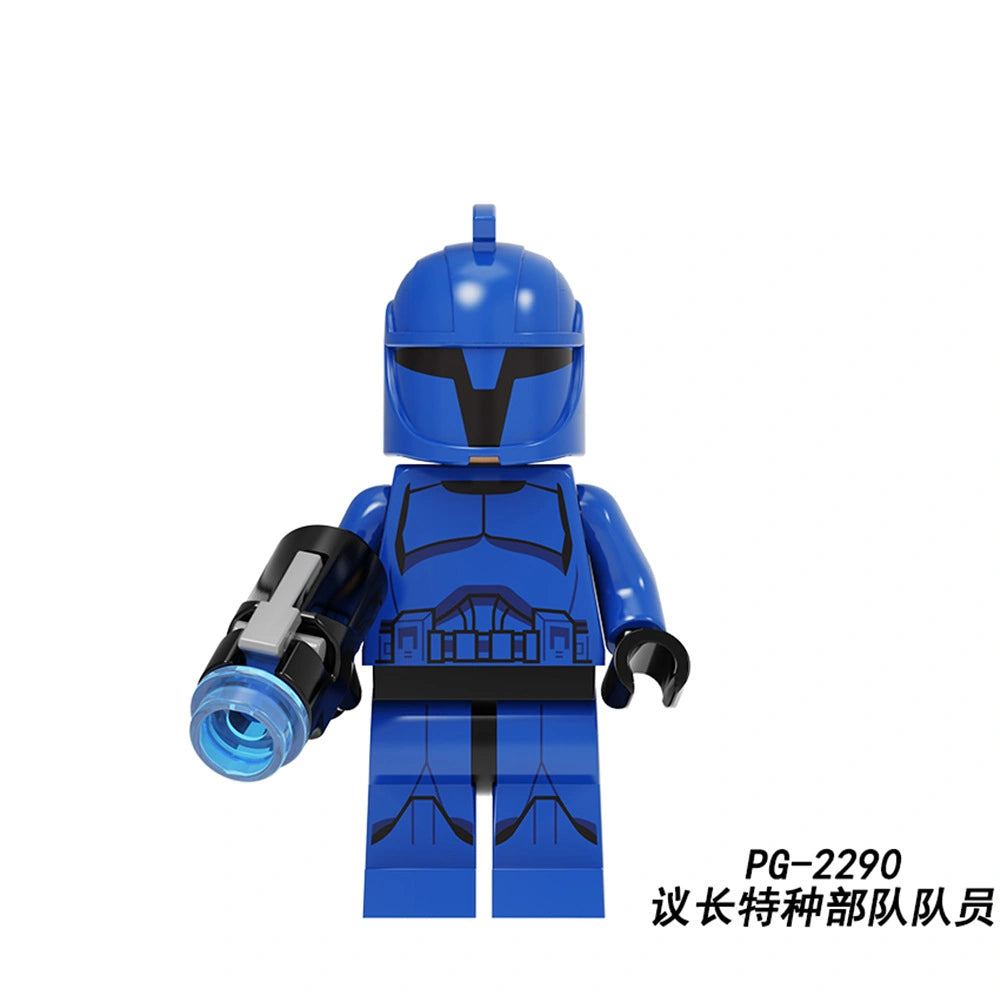 Senate Commando Minifigures PG-2290 Compatible With Lego