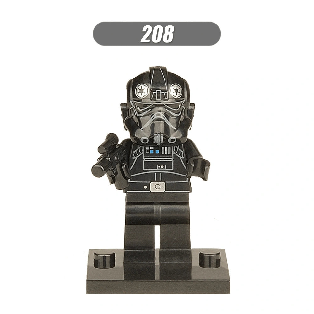 TIE Fighter Pilot Minifigures XH208 Compatible With Lego