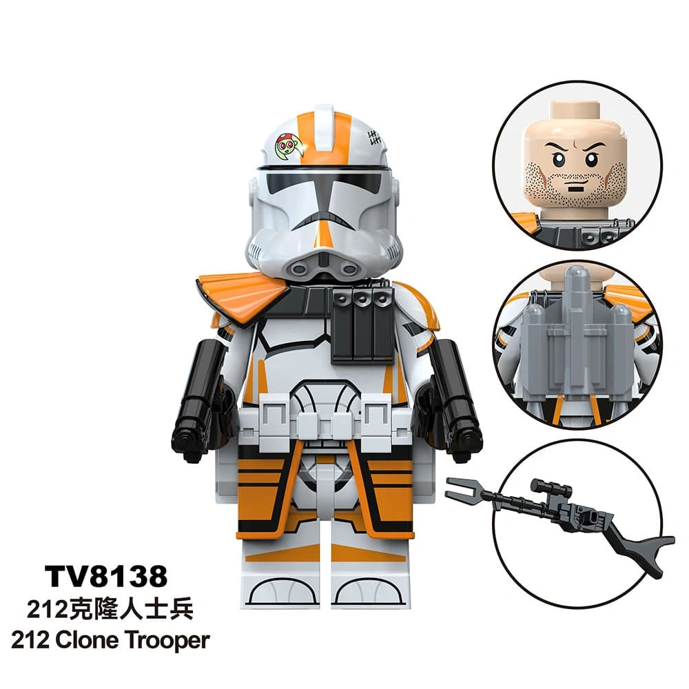 Waxer Minifigures TV8138 Compatible With Lego