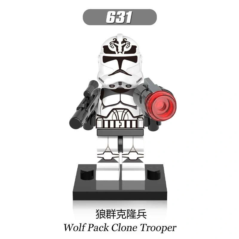 Wolfpack Clone Trooper Minifigures XH631 Compatible With Lego