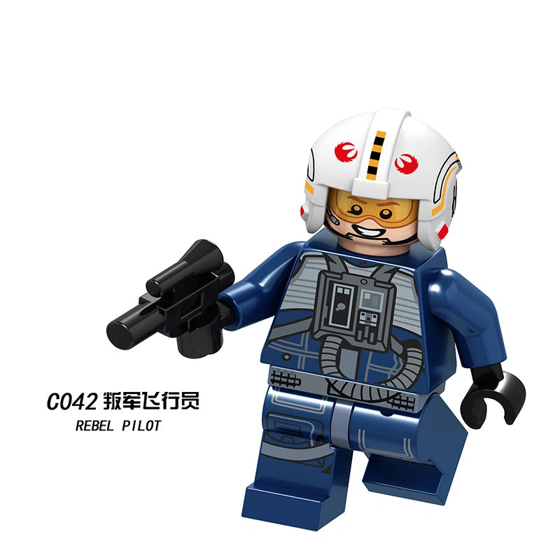 Y-Wing Pilot Minifigures C042 Compatible With Lego