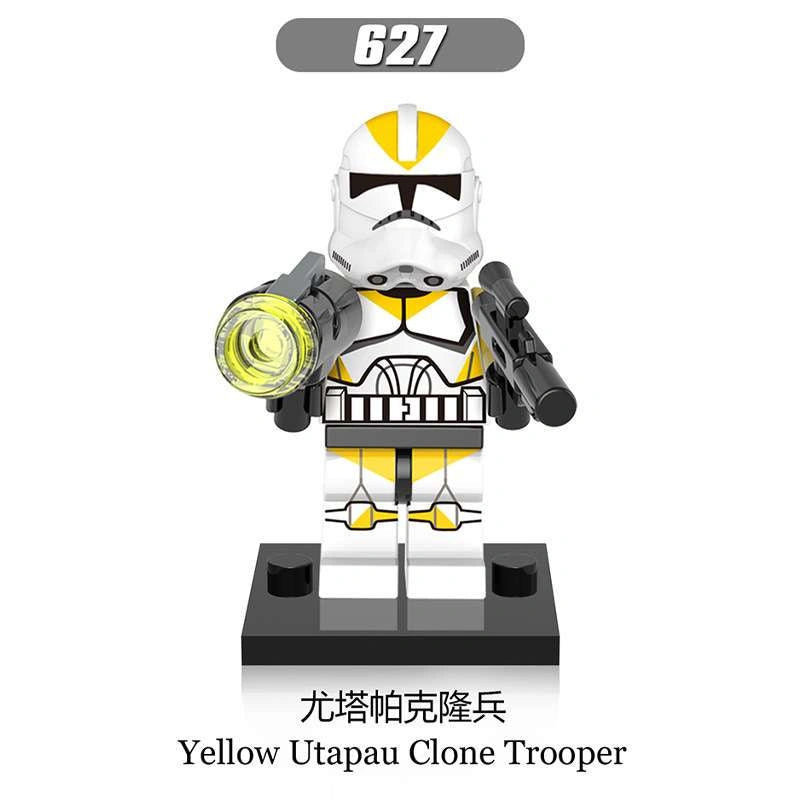 Yellow Utapau Clone Trooper Minifigures XH627 Compatible With Lego
