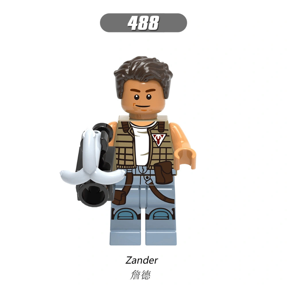 Zander Freemaker Minifigures XH488 Compatible With Lego