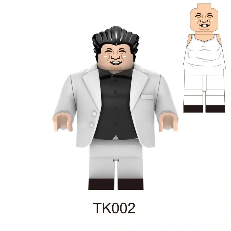 Kim Jong-un Minifigures TK002 Celebrities MiniFigure